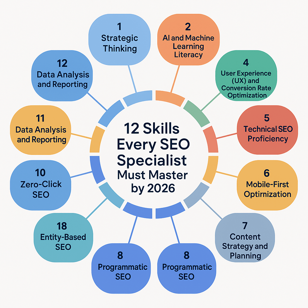 12 skills every SEO specialist must master by 2026