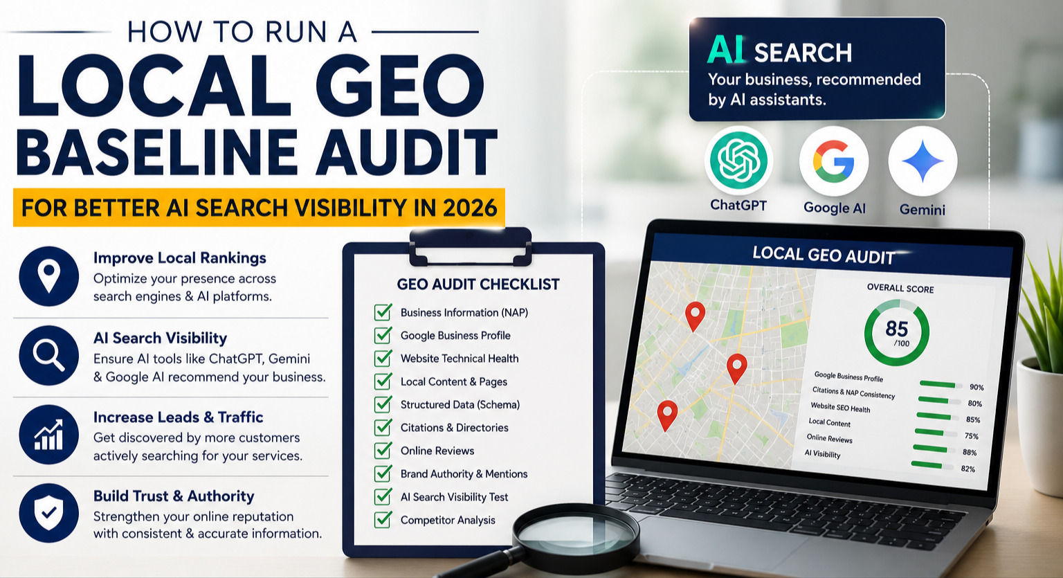How to Run a Local GEO Baseline Audit in 2026: A Complete Guide for AI Search Visibility